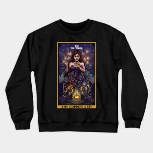 The Goddess Eris The Tower Tarot Card Crewneck Sweatshirt